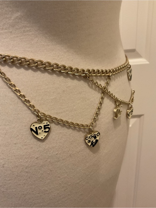 CHANEL Belt CC Coco Charms 06P Vintage main image 9